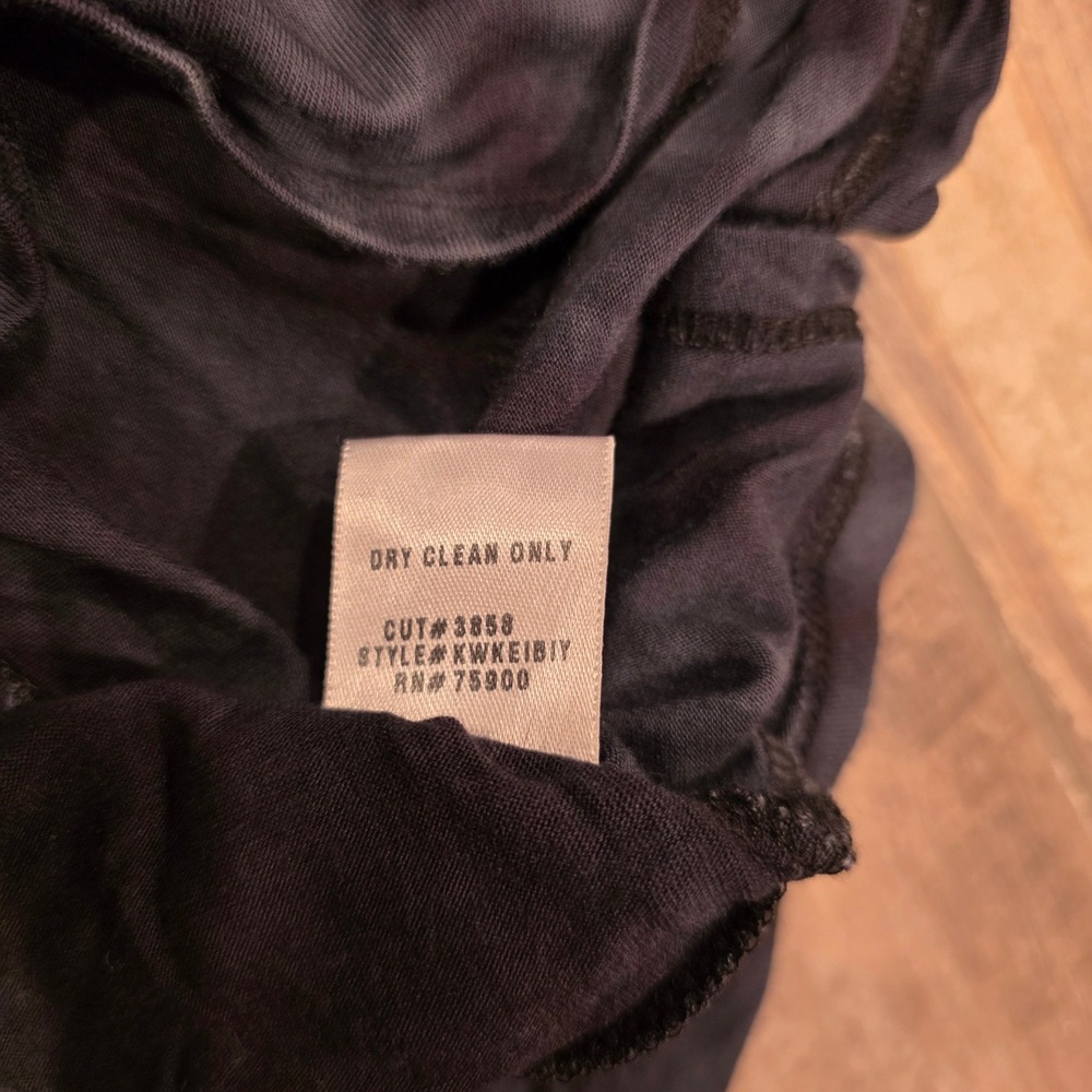 Tee by Big Star Grey Tie Dye Racerback Asymmetrical Hem Tank Dress Med KWKEIBIY - Picture 3 of 7